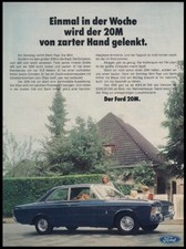 Ford P7 20M - Reklame Werbeanzeige Original-Werbung 1969