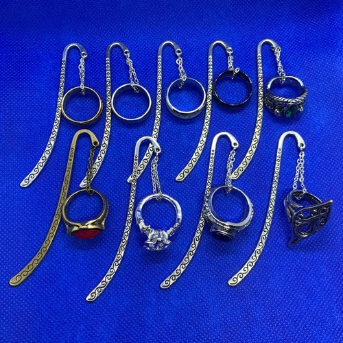 The Lord of the LOTR / Hobbit - One Ring Metal Charm Bookmark Tolkien NEW eBay
