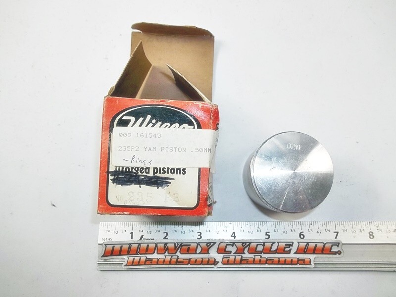 YAMAHA 76 - 81 DT100 MX100 NOS WISECO 020 .50MM PISTON 161543 DT