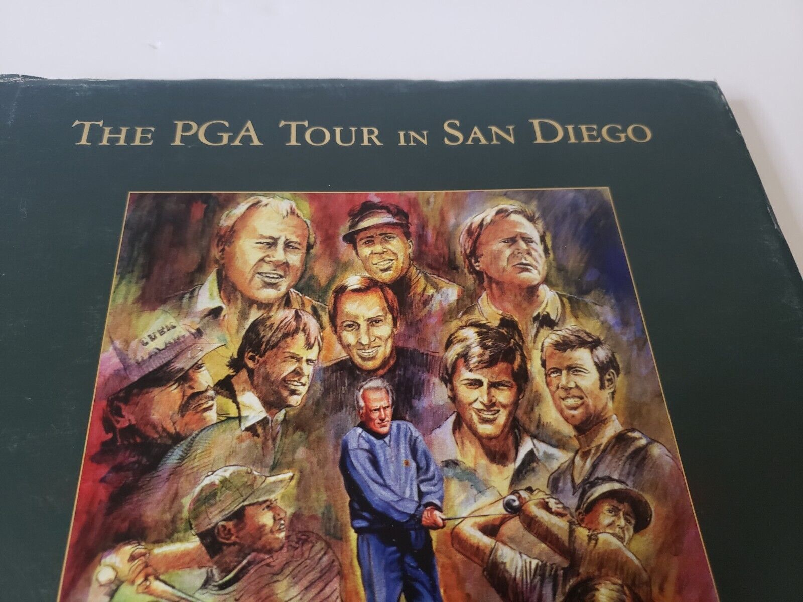 The PGA Tour In San Diego Golden Anniversary Edition 1952-2002 Hard Cover Book 