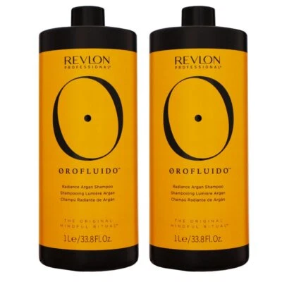 Revlon Orofluido 2 x 1000 ml Shampoo mit Arganöl Set