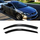 Fits for 2002 03-2006 Acura RSX Coupe DC5 Type-S Tinted Window Visors Rain Guard