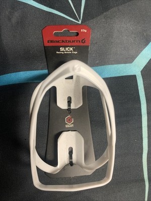 NEW Blackburn Slick Racing Bottle Cage Lightweight 23g White Road MTB