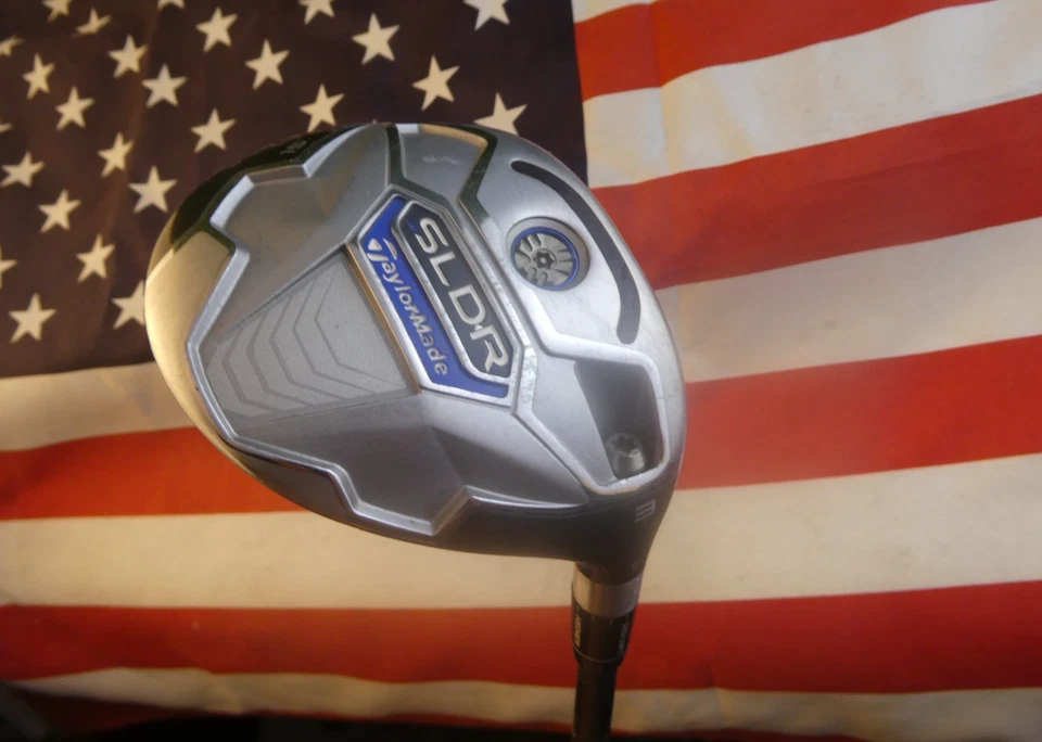 TaylorMade SLDR # 3 Fairway Wood Fujikura Speeder 77 Stiff Flex BOM - Imagem 4 de 4