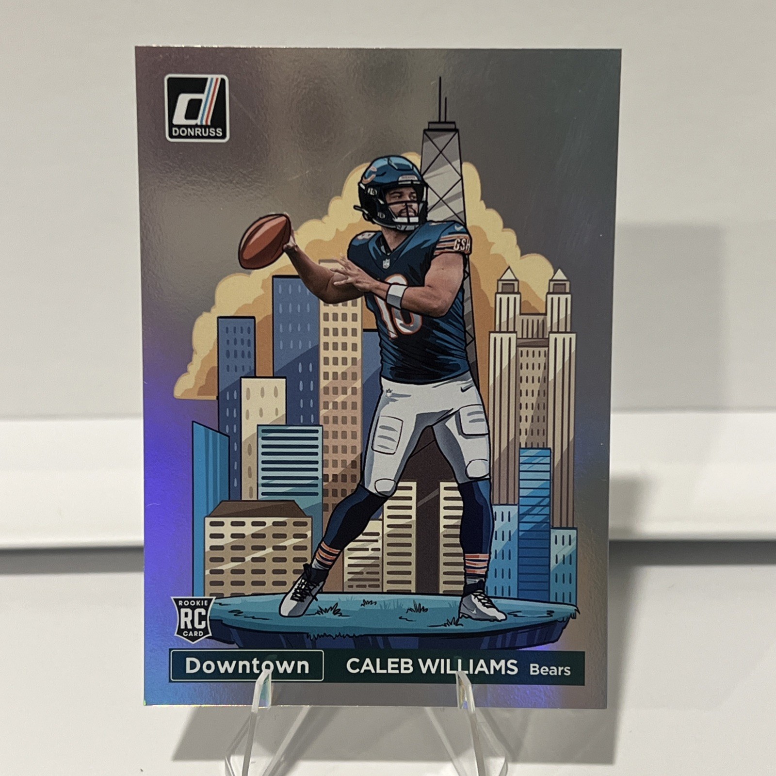 2024 Panini Donruss Optic - Downtown! Caleb Williams #21 (RC)