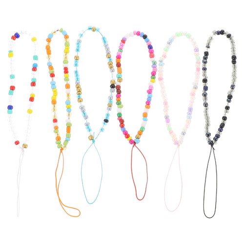 6 Pcs Handy Kette Handyanhänger Zum Aufhängen Zarte Telefonkette - 第 8/12 張圖片
