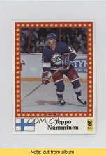 1991 Semic Hockey World Championship Stickers Teppo Numminen #201 READ 02ro