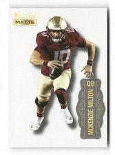 2022 Wild Card MATTE NFL Draft Pick - McKenzie Milton #MB-90 (RC)