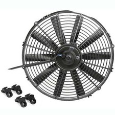 Car Truck 24v 14 Black Radiator Condenser Fan Universal Electric Cooling Fan 2x Car Truck 24v 14 Black Radiator Condenser Fan Universal Electric Cooling Fan 2x