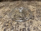 Pyrex/Corning P-83-C Clear Glass 7" Round LID ONLY -for 6 1/2"