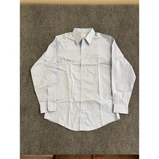 Brooks Brothers 1818 Regent Fit Dress Shirt Light Blue Cotton Mens 16 4/5 7770