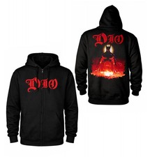 Authentic Dio Last In Line Zip Up Hoodie M-2XL NEW