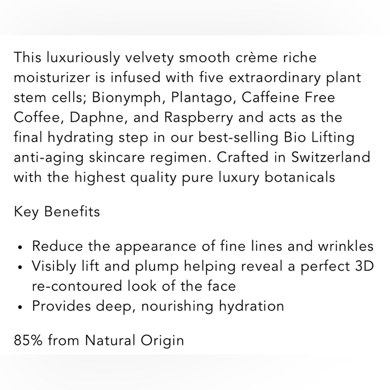 ONLY 1! Chantecaille Bio Lifting Cream + 2PK NEW IN BOX