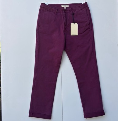 Current Elliot Women s The Captain Pants, Plum Caspia 28 (SR) NWT