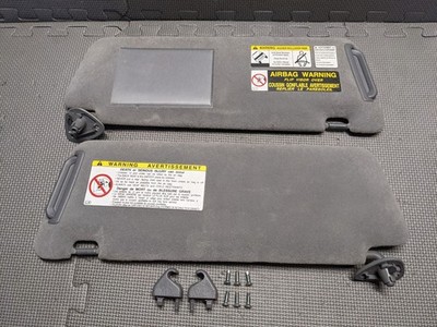 2000-2006 Toyota Tundra DARK GRAY Sunvisor Sin Visor Shade PAIR Left & Right OEM