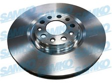 SAMKO 2x Bremsscheibe vorne belüftet passend für Alfa Romeo Giulia 952 