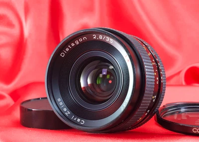 [Near Mint] Contax Carl Zeiss Distagon 35mm f/2.8 AEJ MF Objektiv Mount aus Japan - Bild 1 von 4