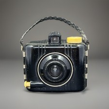 Vintage 1942 Kodak Baby Brownie Special Camera Bakelite Art Deco Original Strap