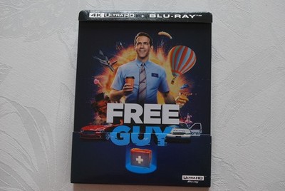 FREE GUY Steelbook 4K UHD + Blu-ray + Booklet Ryan Reynolds NEU