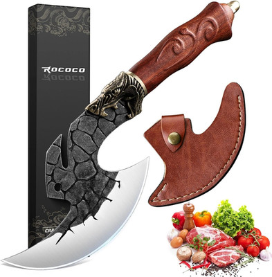 Viking Cleaver Knife Birthday - Butcher Meat Cutting Boning Knife Hand Forged Ch