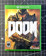 Xbox One Official Case with DOOM Insert NO Game No Manual