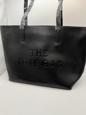 Black Shopper Tote Bag