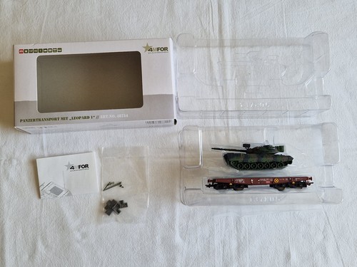 Märklin 48714 Panzertransport Leopard 1 4MFor OKT H0 | Condition: Gebraucht