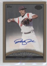 2012 Topps Pro Debut Auto Gold 43/50 Joe Panik #PDA-JP 4p7
