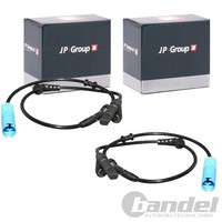 2X Jp Group ABS-SENSOR Raddrehzal Vorne Beidseitig Passend FüR Mini