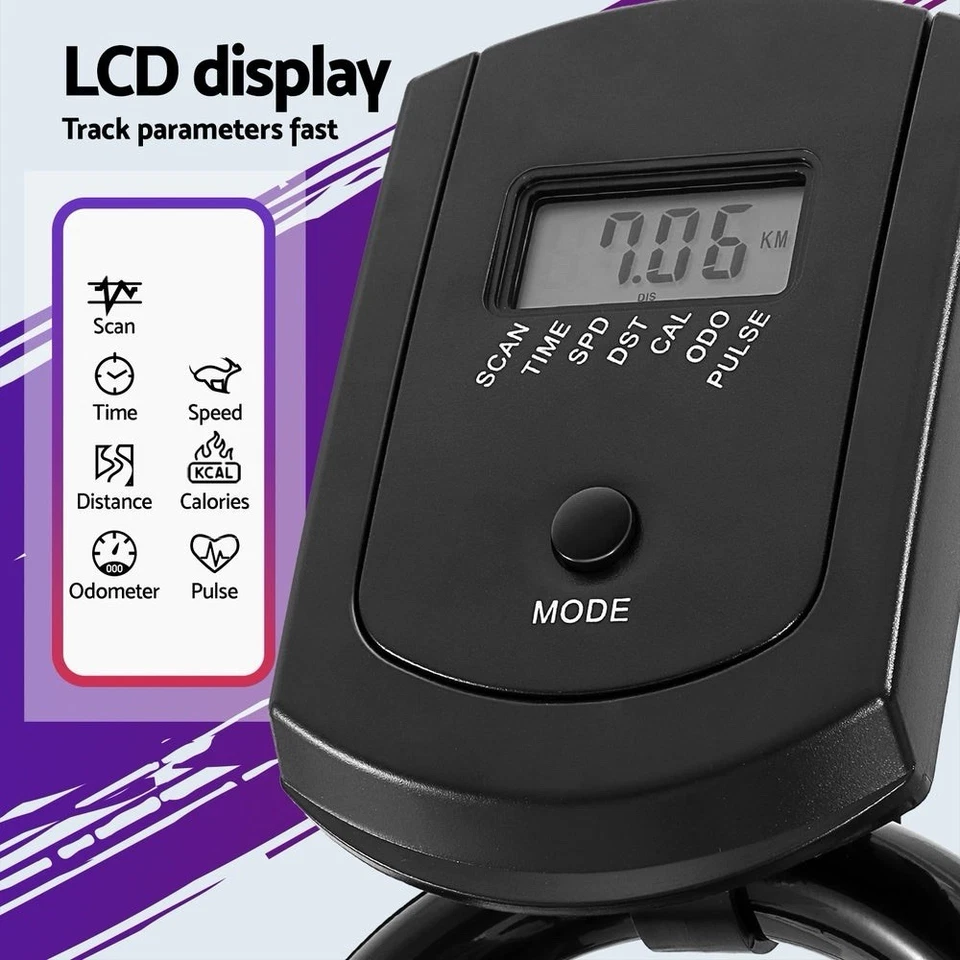 Everfit Spin Bike Exercise Bike Cardio Gym Bluetooth APP Connectable - Image 3 of 4