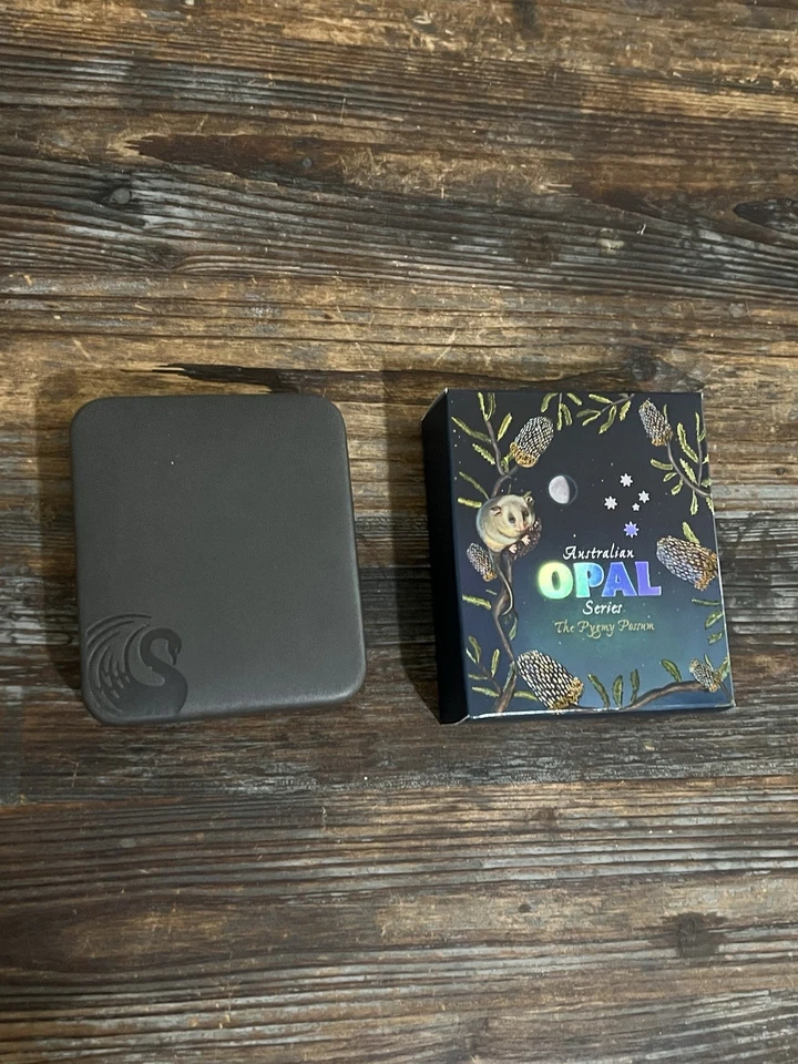 2013 Proof Opal Pygmy Possum 1 OZ Silver Australia Perth Mint Opal Series RARE - Image 2 of 4