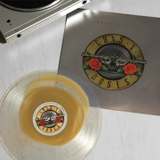 Guns N  Roses Greatest Hits Limited Edition Gold Vinyl 1/3000