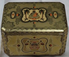 Kleine alte Blechdose Eduscho Eduard Schopf Bremen guter Zustand