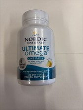 Nordic Naturals Ultimate Omega  30 Softgels  Lemon Flavor  1075mg  Exp.4/26