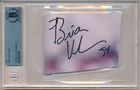 BRIAN URLACHER CUTS SIGNED AUTOGRAPH CHICAGO BEARS CUT AUTOGRAPH BAS BGS SP