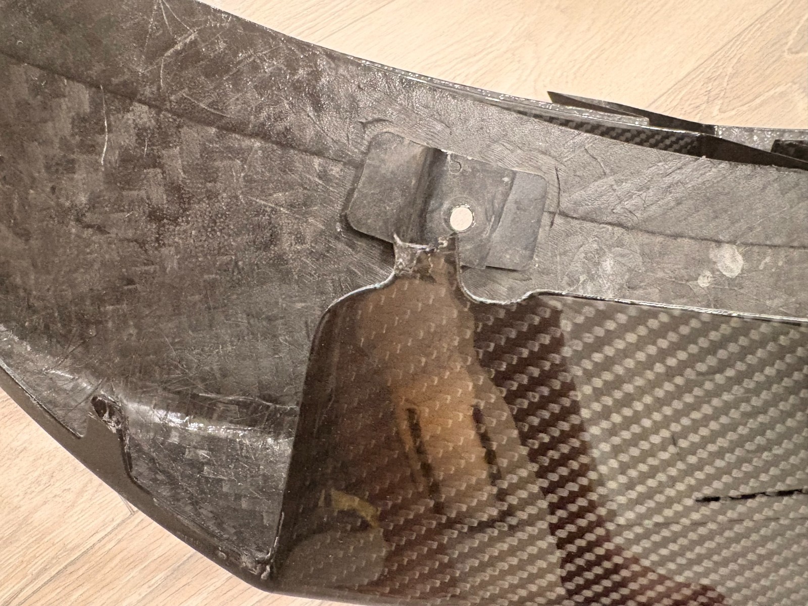 2017-2022 Mclaren 720s Carbon fiber diffuser OEM 14A4680CP  *DAMAGED*