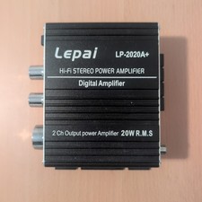 Lepai LP-2020A Hi-Fi Stereo Digital Amplifire 2 x 20W AC Adapter Not Included