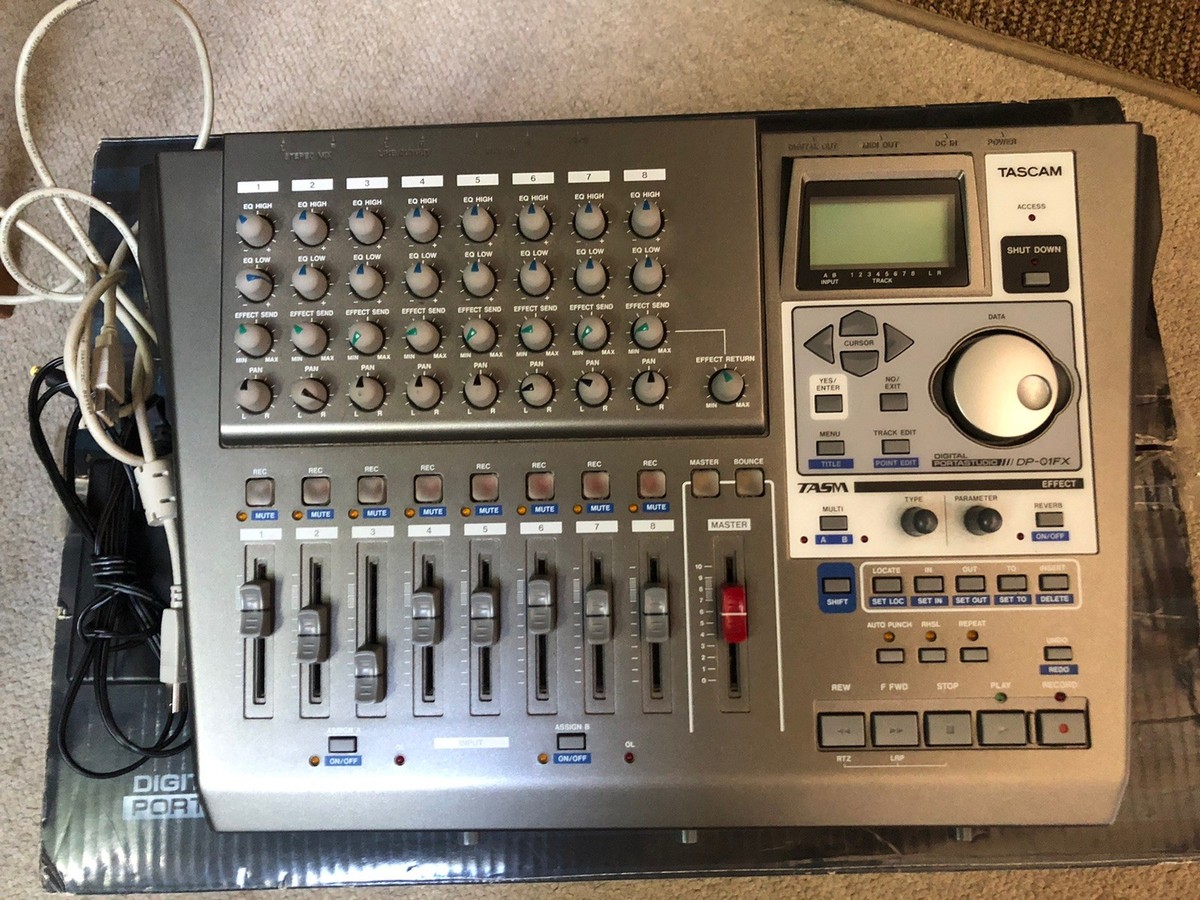 Tascam DP-01FX 8 Track Digital Portastudio Multitrack/ Effects 