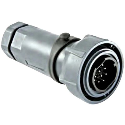 Bulgin PXP7010/06P/ST/0709 Rundsteckverbinder Stecker, gerade Gesamtpolzahl: 6