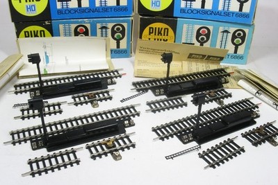 H0 4 x Blocksignal Set Piko 6866 neuw. OVP
