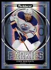 Leon Draisaitl Parkies Insert #P-45 2023-24 Parkhurst Hockey Edmonton Oilers