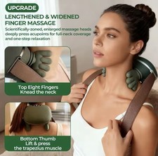 Bionic Finger Neck Shoulder Massager Wireless Cervical Trapezius Kneading Massag