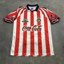 Camiseta deportiva local Atlética Chivas de Guadalajara para hombre grande 1998/99