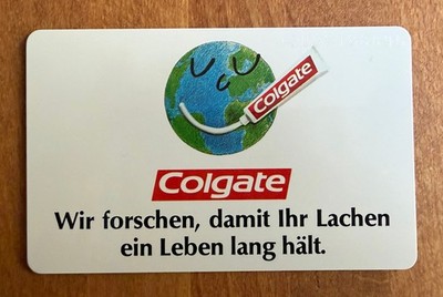 Telefonkarte Colgate Prophylaxe Center