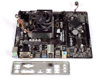 ASRock FM2A78M-HD+ 2.01 + AMD Athlon X4 860K (4C/4T) - Mainboard CPU Bundle TOP