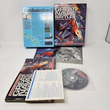 SSI PC IBM Advanced Simulator Series Great Naval Battles Vol 2 II Big Box Tested