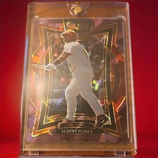 2025 Panini Select Concourse #86: Albert Pujols, StL. - Purple Ice Prizm 092/175