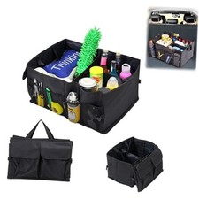 Trunk Organizer for Car - 52L Large Capacity Collapsible Multi Compartments