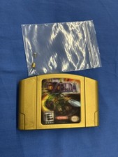 Legend of Zelda Majora’s Mask Nintendo 64 Gold Cartridge Game Missing Screw