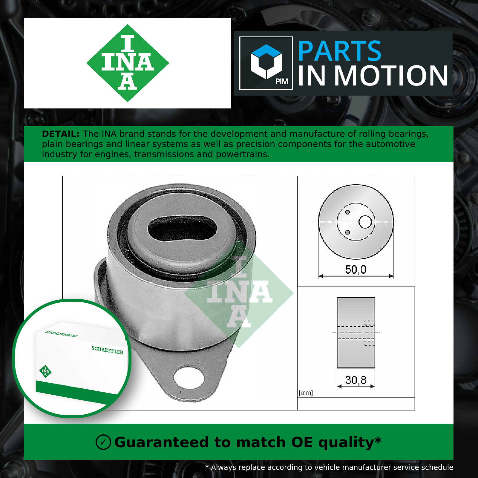 Fits INA 531 0061 10 Tensioner Pulley, timing belt ⭐UK Stock⭐ - Image 4